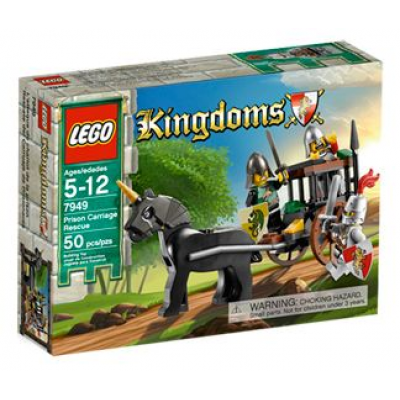 LEGO CASTLE Kingdoms L'attaque du chariot de la prison 2010